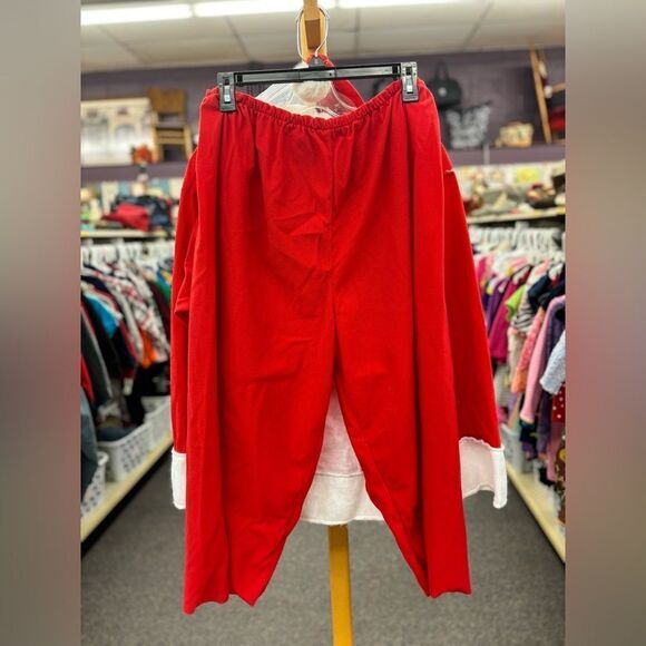 Vintage Santa's Best 4 Pc Santa Suit - Shoe Cover, Hat & Pant & Jacket - Picture 3 of 7